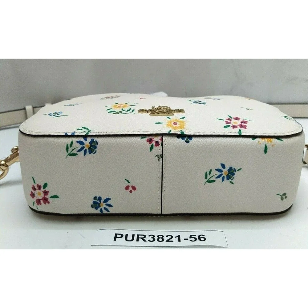 Coach Serena Multicolor Leather Floral Zipper Satchel Crossbody Bag - NWT $328